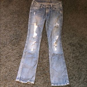 Silver Jeans - Francis 18” - 28/33